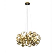 Querolustre Pendente Dcd06211 P/12 Lamp G9 Dourado Querolustre Pendente Dcd06211 P/12 Lamp G9 Dourado