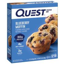 Quest Protein Bar Caixa com 12un Blueberry Muffin