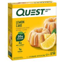 Quest Protein Bar Caixa com 12un Lemon Cake