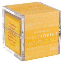 Question Card Game TableTopics Happiness com 135 cartas Question Card Game TableTopics Happiness com 135 cartas