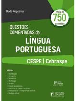 Questões comentadas de língua portuguesa cespe/cebraspe - 2026 Questões comentadas de língua portuguesa cespe/cebraspe - 2026