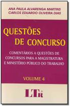 Questoes de concurso - vol 4 Questoes de concurso - vol 4