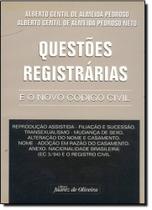 Questoes registradas e o novo codigo civil