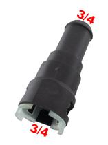 Quick Conector Engate Reto Universal 3/4 X 3/4