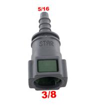 Quick Conector Reto Click 3/8 X 5/16 Universal