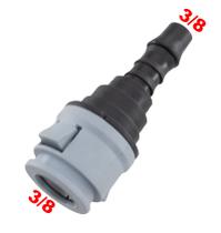 Quick Conector Reto Longo 3/8 X 3/8 Quick Conector Reto Longo 3/8 X 3/8