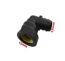 Quick Conexão Cotovelo 90 graus 12mm Injeção Universal