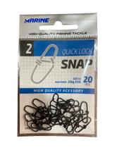 Quick Lock Snap Marine Sports 25kg 55lb 20pcs