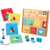 Quick Puzzle Blocks Toy Douyin Color Matching para crianças pequenas