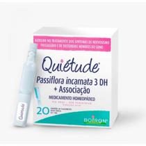 Quietude Boiron Calmante para Nervosismo Sono Do Bebê 20 Flaconetes Passiflora Pediatrico Dose Única