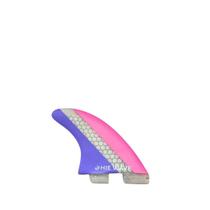 Quilha de Surf M6 FCS 2 - Tamanho Grande - Alta Performance para Pranchas - Compatível com Sistemas FCS 2 - Triquilha (Jogo com 3 Quilhas) - Fibra de