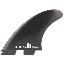 QUILHA FCS II CARVER Durabilidade: A quilha preta é feita de um material durável que é resistente a danos.