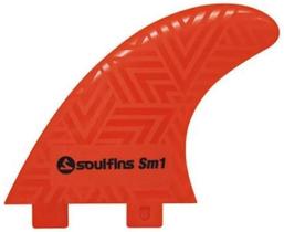 Quilha Sm1 Média - Soul Fins - Laranja Encaixe Fcs1