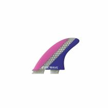 Quilha Surf M6 FCS2 Tamanho Grande Fibra de Vidro Alta Performance Triquilha Compatível com Sistema FCS2