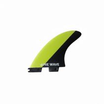 Quilha Surf M8 FCS2 Quadriquilha Tamanho Grande Fibra de Vidro Alta Performance Compatível com Sistema FCS2