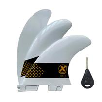 Quilha Surf Small H203 Expans Jogo de Quilhas P/ Prancha de Surf Encaixe Fcs 2 Small c/chave e capa