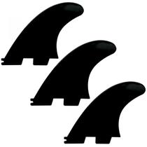 Quilhas Triquilha Banana Wax PU Encaixe FCS 2 Medium Preta