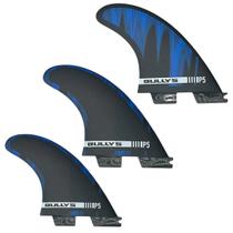 Quilhas Triquilha Bullys P5 Medium Encaixe FCS 2 Preta Surfe Tamanho:Média/Medium Quilhas Triquilha Bullys P5 Medium Encaixe FCS 2 Preta Surfe Tamanho:Média/Medium