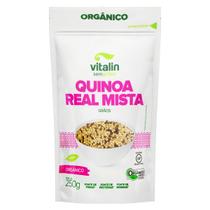 Quinoa real mista em grãos orgânica VITALIN 250g