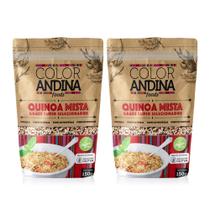 Quinoa Real Orgânica Mista - Color Andina Food 0,150g - 02 Unids