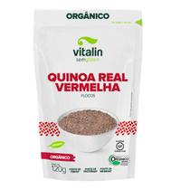 Quinoa Real Vermelha em Flocos Orgânico 120g - Vitalin