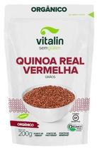 Quinoa Real Vermelha em Grãos Orgânica Sem Glúten Vitalin 200g