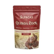 Quinoa Rock Com Chocolate Belga Sem Glúten Alpacas 60g