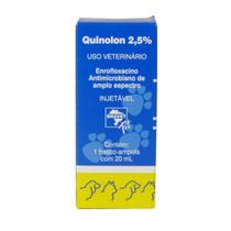 Quinolon 2,5% Bravet injetável 20ml