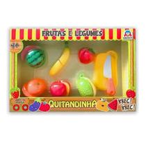 Quitandinha Frutas Legumes Hortifruti Crec 8 Peças Infantil - Braskit Quitandinha Frutas Legumes Hortifruti Crec 8 Peças Infantil - Braskit