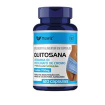 QUITOSANA PSYLLIUM PICOLINATO DE CROMO B1 SPIRULINA 120 Cáps MUWIZ