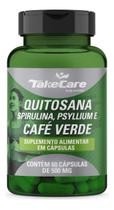 Quitosana Spirulina Psylium Café Verde 500mg 60cáp Take Care
