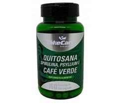 Quitosana, Spirulina, Psylium e Café Verde 500mg 60 cápsulas - Take Care