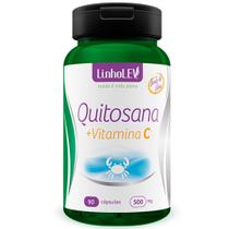 Quitosana + Vitamina C 90 cápsulas - LinhoLev