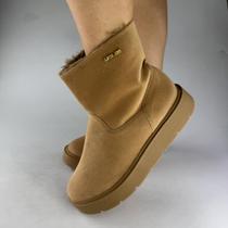Quiz Bota Forrada Em Pelo A Sint.Tr 68-2296-11 Cab.Camurcao