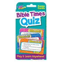 Quiz Challenge Cards Trend Enterprises Bible Times