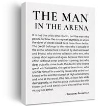 Quote motivacional de Jerloe The Man in the Arena