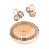 QZYCY DL3 Fones de Ouvido Sem Fio com Clipe 40h de Reprodução Dourado QZYCY DL3 Fones de Ouvido Sem Fio com Clipe 40h de Reprodução Dourado