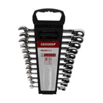 R07205012 Jogo De Chave Combinada Gedore C/Catraca Rever.8-19 Mm 12 Pcs 3300873 R07205012 Jogo De Chave Combinada Gedore C/Catraca Rever.8-19 Mm 12 Pcs 3300873