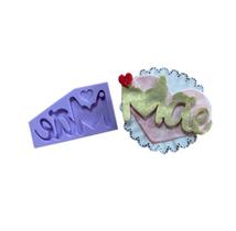 R120 Molde de silicone dia das mães resina decorar R120 Molde de silicone dia das mães resina decorar