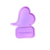R147 Molde de silicone foto pix placa resina decorar