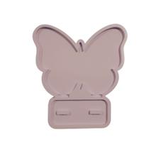 R203 Molde de silicone placa borboleta pix eternização resina decorar