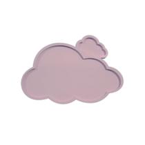 R204 Molde de silicone nuvem maternidade placa resina decorar