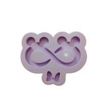 R211 Molde de silicone infinito ratinhos chaveiro resina R211 Molde de silicone infinito ratinhos chaveiro resina