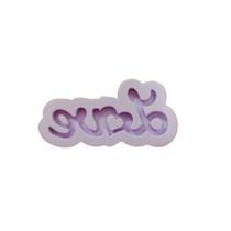 R212 Molde de silicone love chaveiro resina decorar