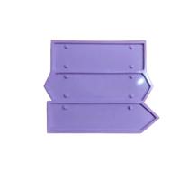 R246 Molde de silicone kit 3 placas resina