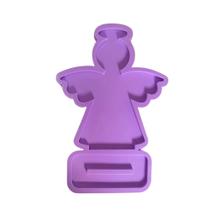 R259 Molde de silicone placa anjo eternização resina R259 Molde de silicone placa anjo eternização resina