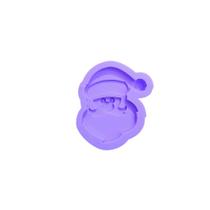 R290 Molde de silicone papai noel chaveiro resina decoração R290 Molde de silicone papai noel chaveiro resina decoração