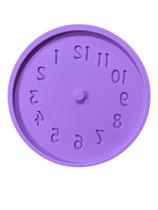 R312 Molde de silicone relógio resina decorar