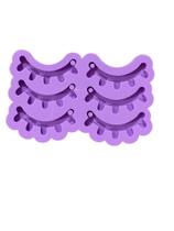 R315 Molde de silicone 6 cílios resina decoração R315 Molde de silicone 6 cílios resina decoração