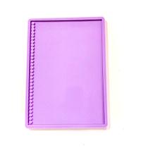 R341 molde de silicone caderno espiral 1/4 resina decorar R341 molde de silicone caderno espiral 1/4 resina decorar